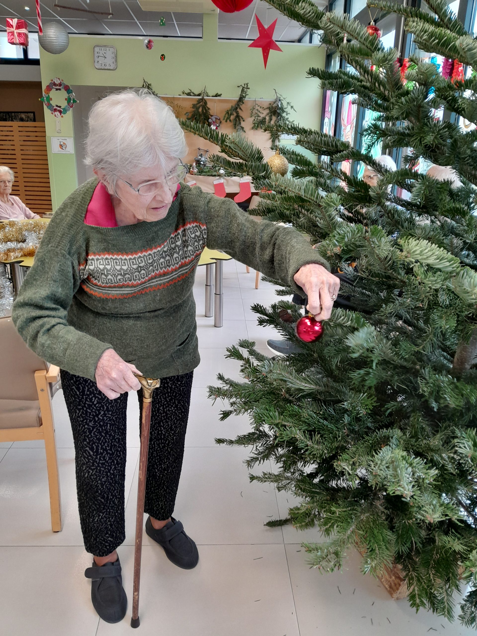 Décoration sapin de Noël du PASA