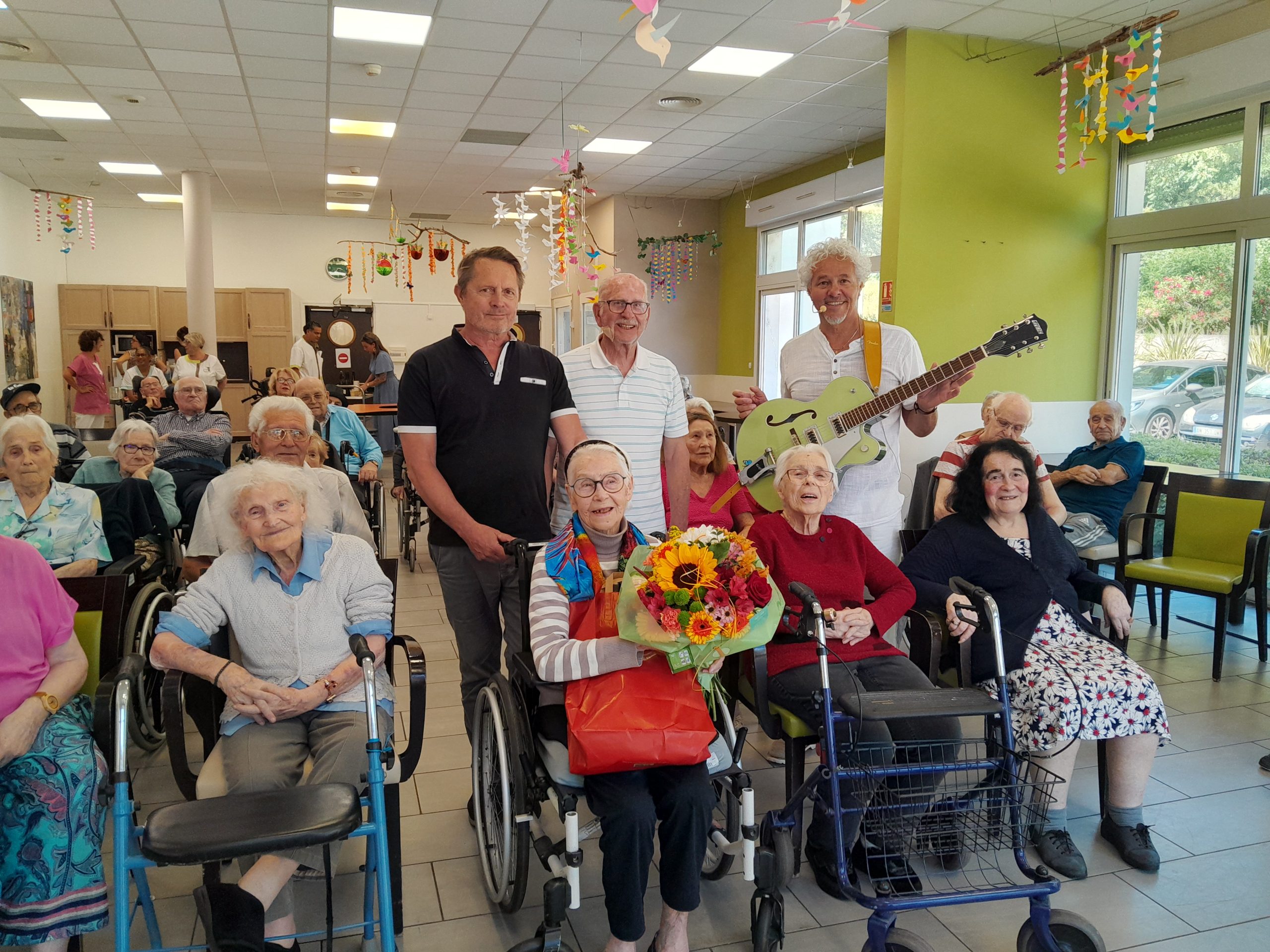 100 ans de Mme Andrieu