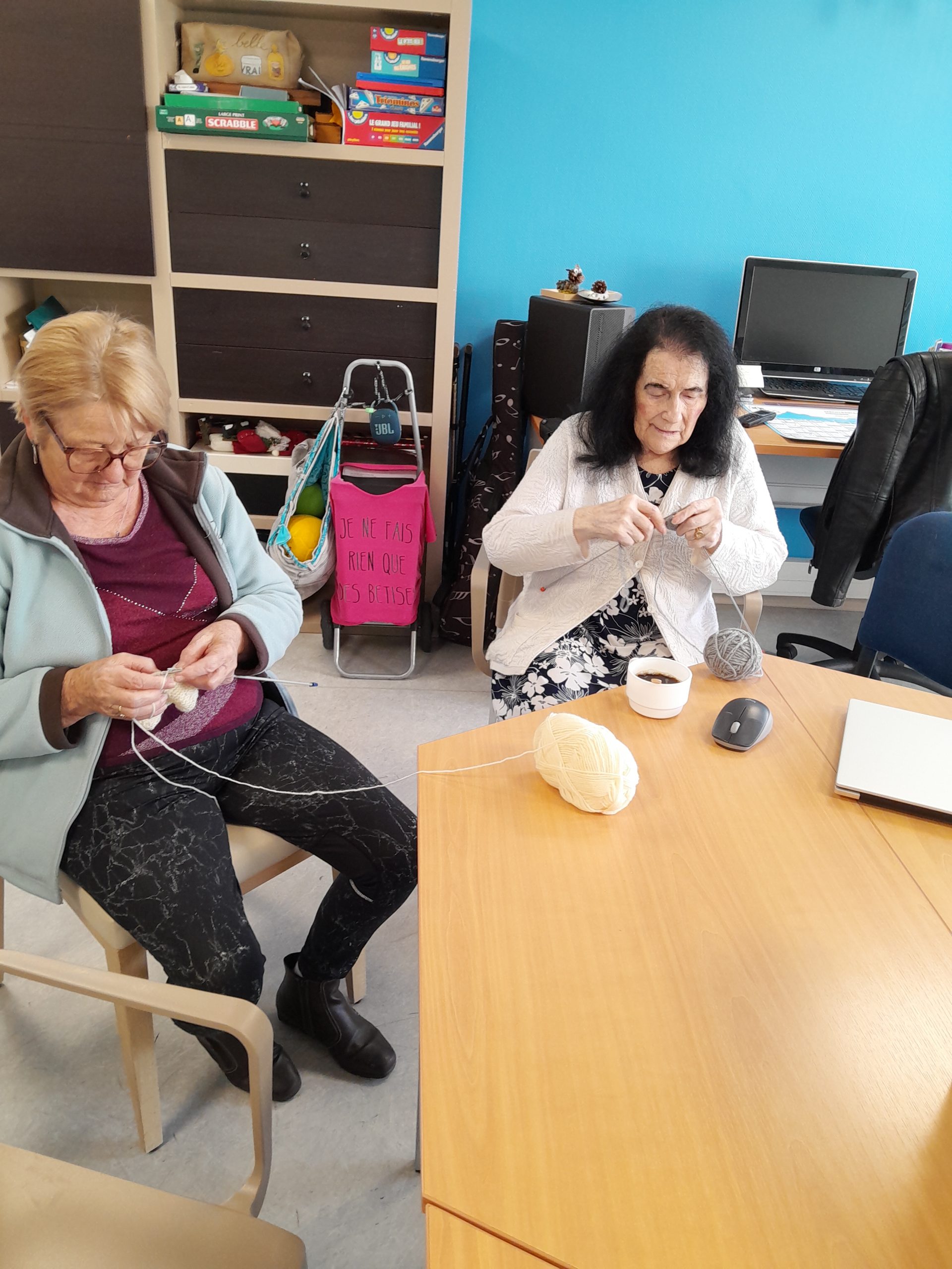 Atelier tricot: